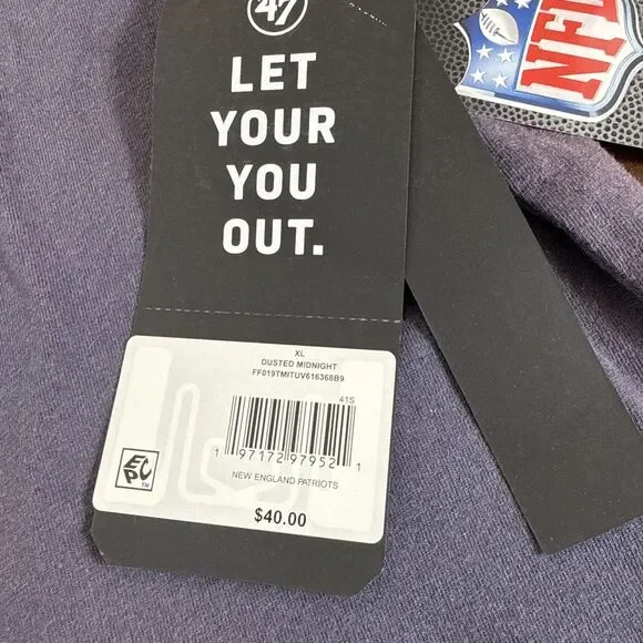 New England Patriots NFL Dusted Jet Blue Shirt Size Men's XL Sportswear Football - Picture 4 of 8